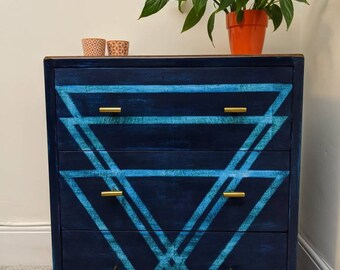 Funky Painted Furniture Etsy