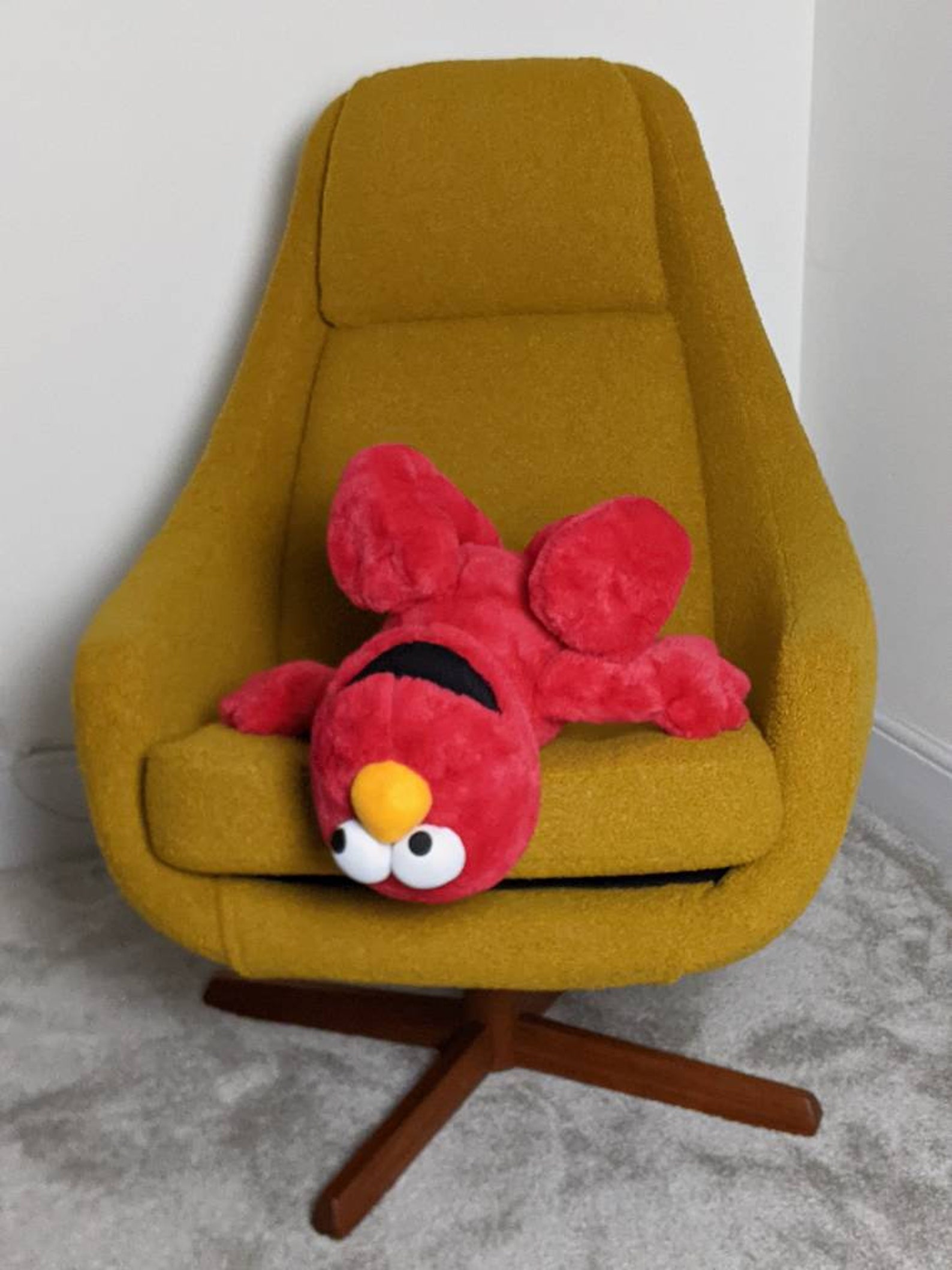Swivel Egg Chair Bespoke renovated and reupholstered to Etsy