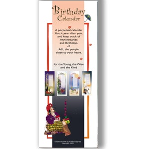 Perpetual Birthday Calendar