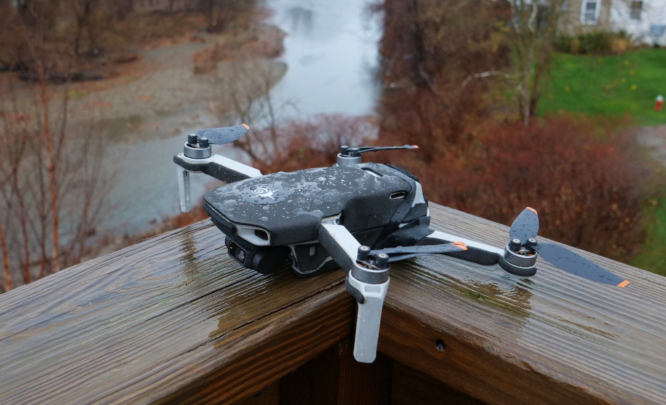 Mavic Mini 2 Wet Suit and Skin Fly in the Rain. Etsy