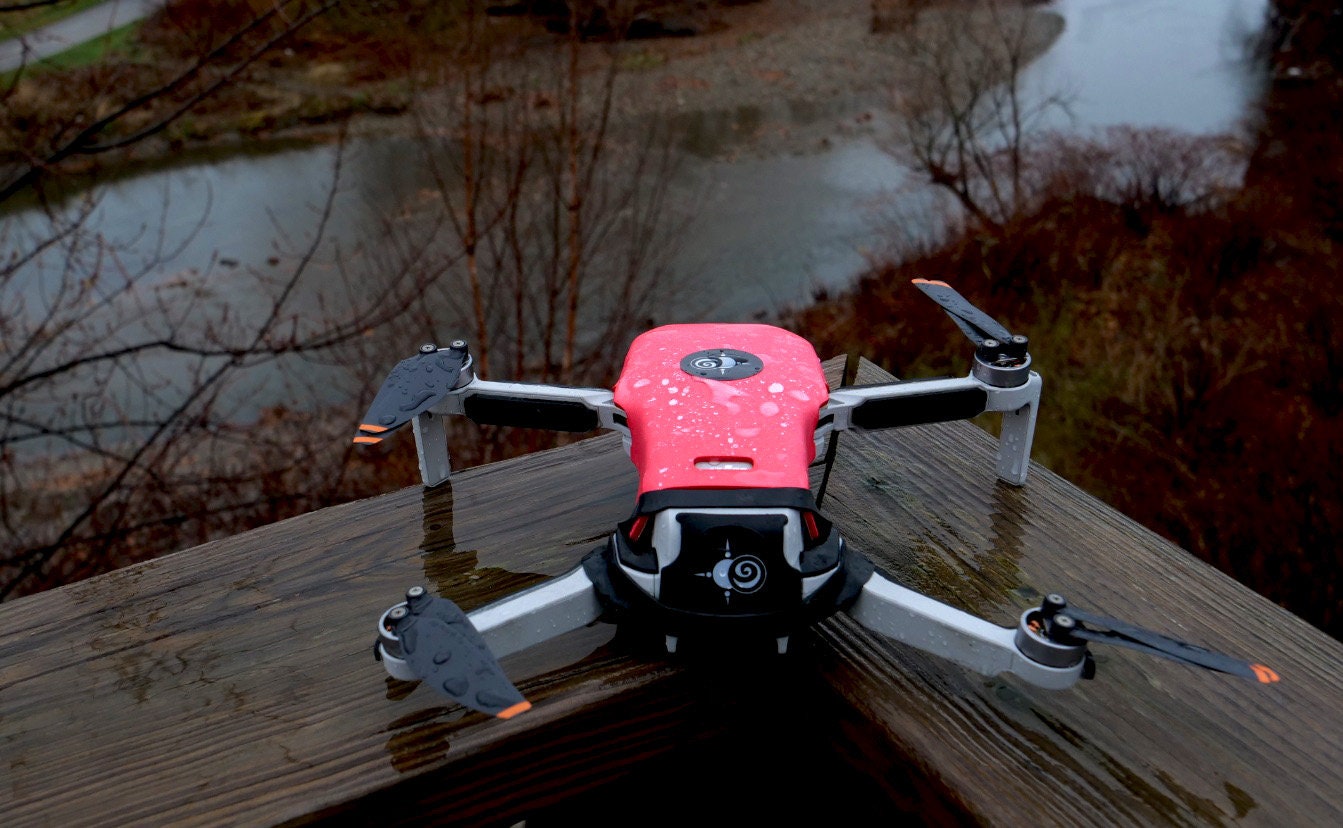 Mavic Mini 2 Wet Suit and Skin Fly in the Rain. Etsy