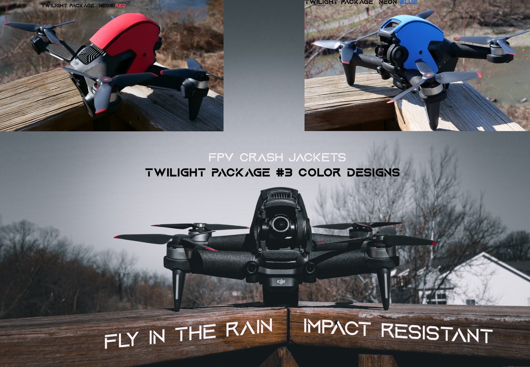 DJI FPV Rain Jackets: Impact & Water Resistant