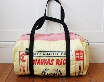 Rice sack barrel bag - 7 colours