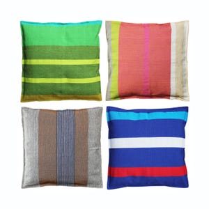 Handwoven cushion covers; Barefoot handloom - 9 designs