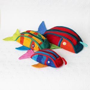 Borsa da pesce; Telaio a mano a piedi nudi - 3 misure