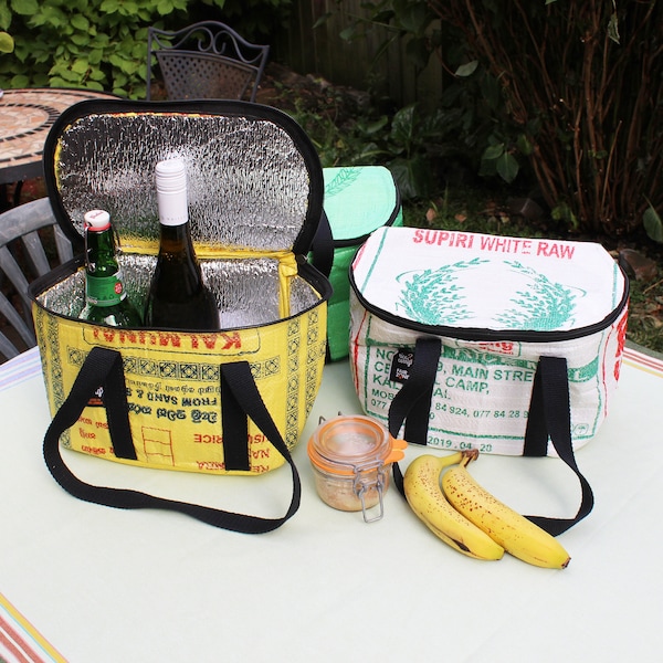 Rice sack picnic bags - 3 colours