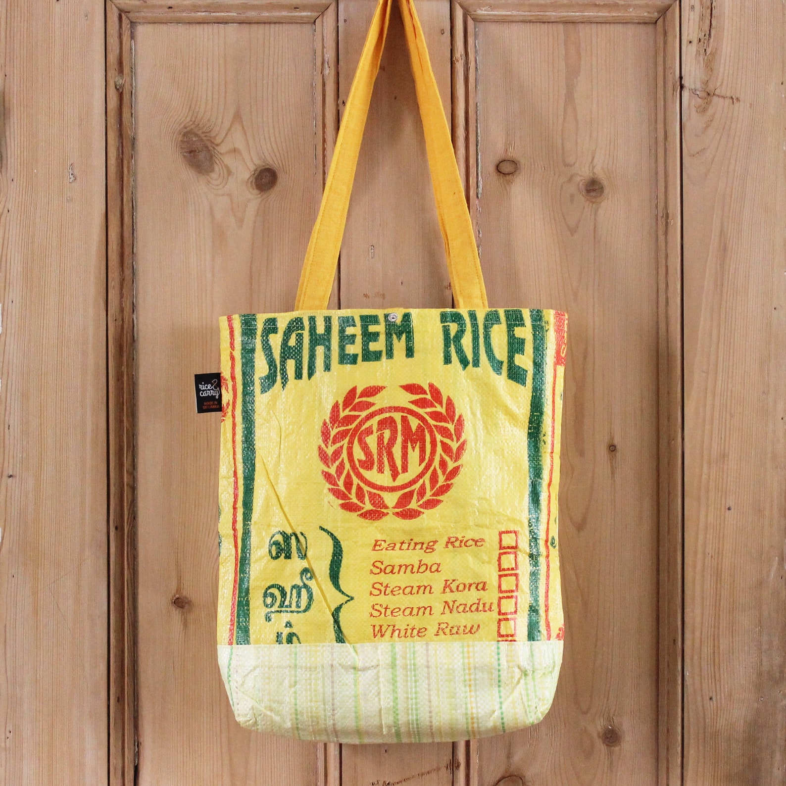 Rice sack shopping bag 5 colours Etsy