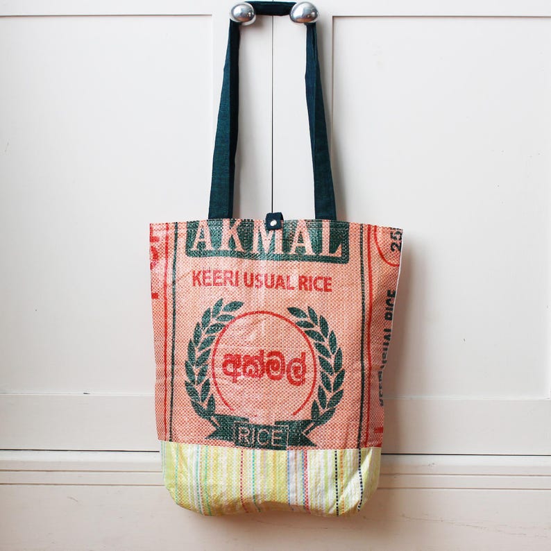 Rice Sack Shopping Bag - 8 Variations - Etsy