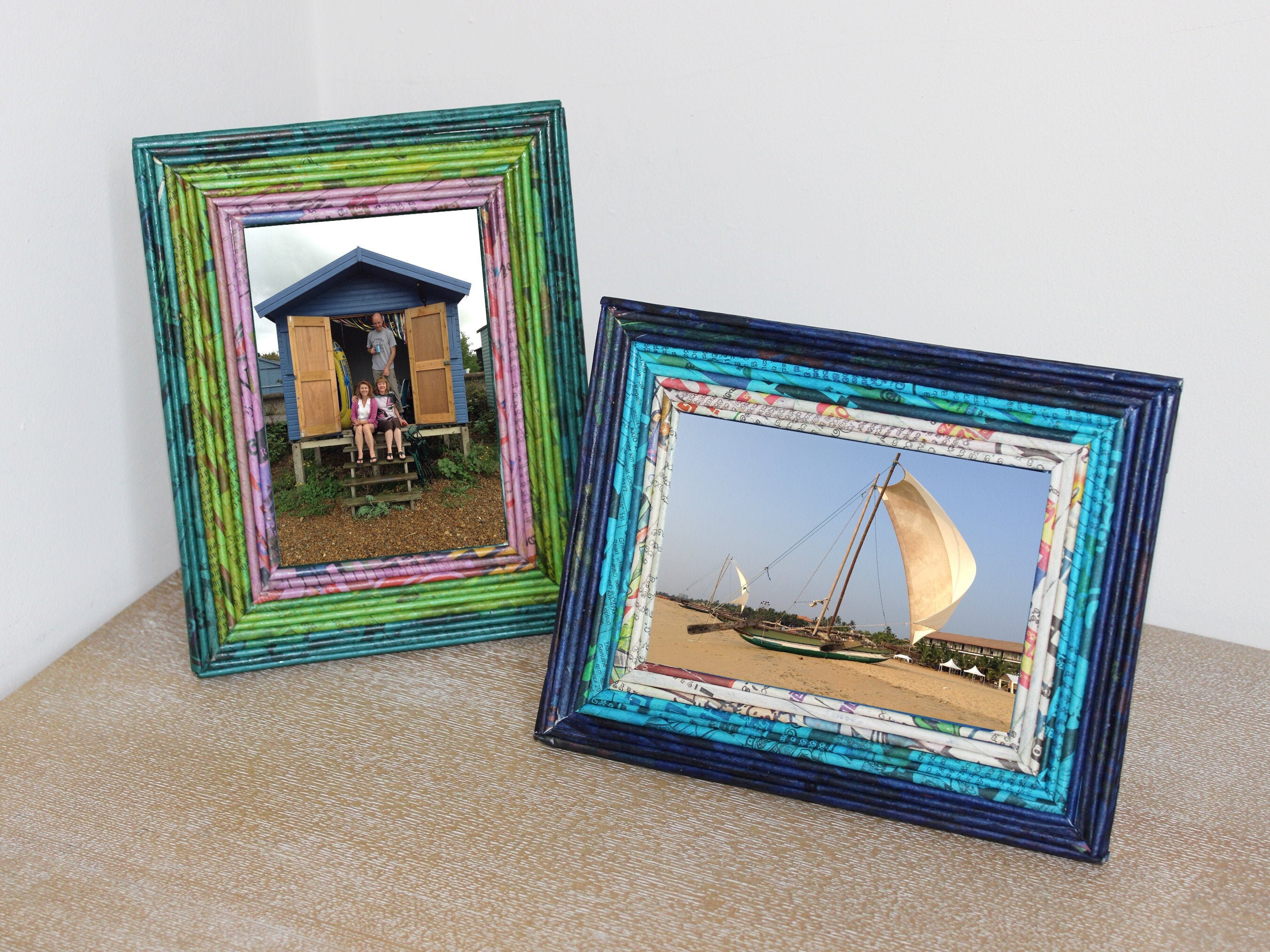 Newspaper picture frames regular 6 colours Etsy