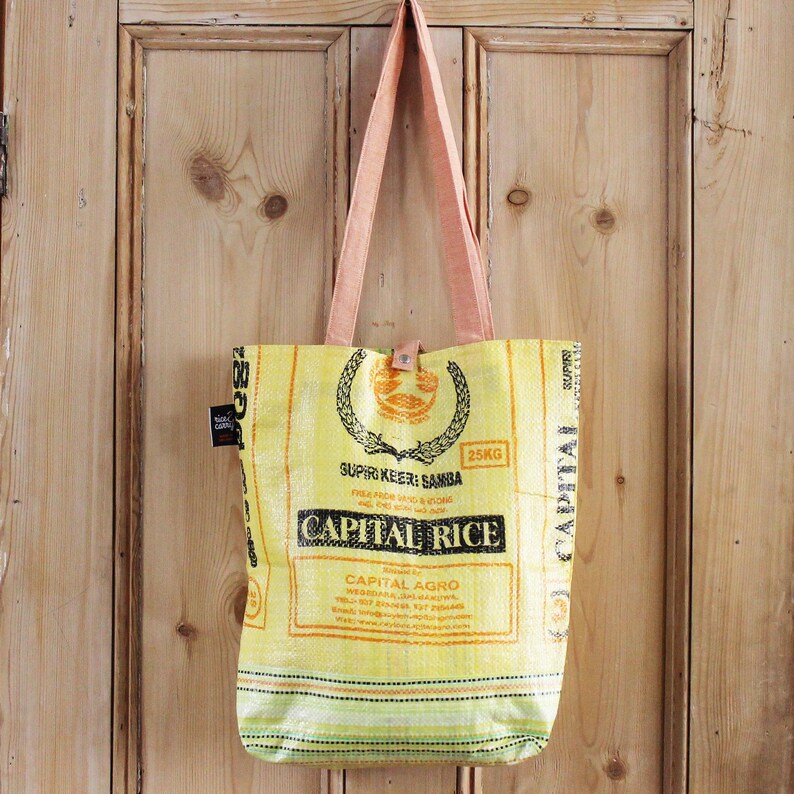 Rice Sack Shopping Bag - 8 Variations - Etsy