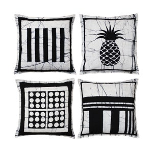Batik cushion covers; Barefoot handloom - 6 designs
