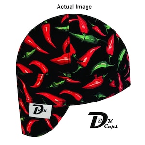 Black Chili Pepper Welding Cap