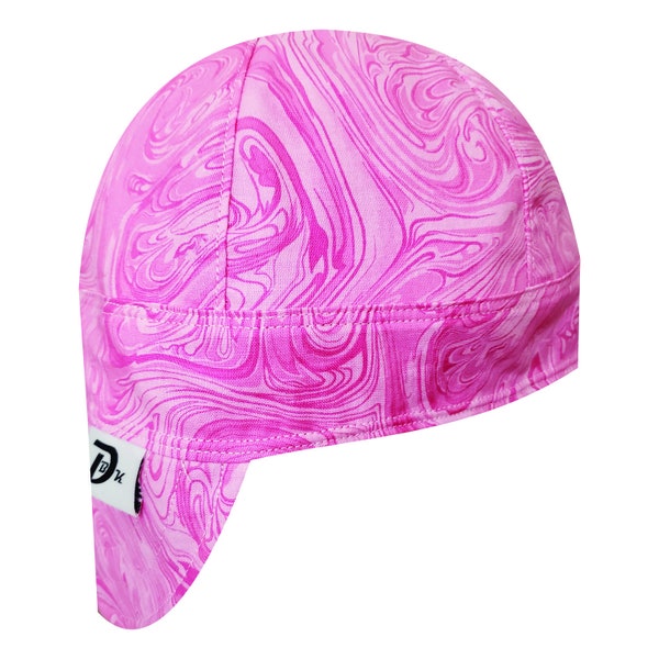 Pink Marble Welding Cap