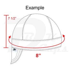 8&quot; - PDF Welding Cap Pattern