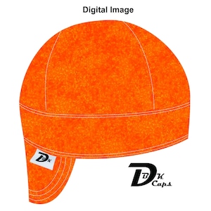 Orange Vine Welding Cap