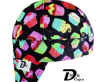 Black Cup Cake Welding Cap