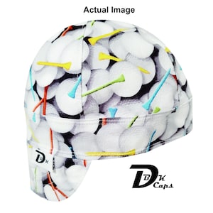 White Golf Ball Welding Cap