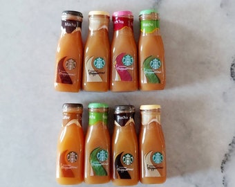 8pc Miniature Iced Coffee Drinks