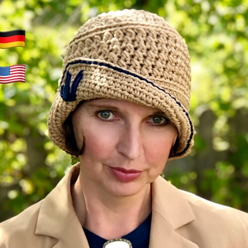 Crochet Pattern Winter Cloche Hat 