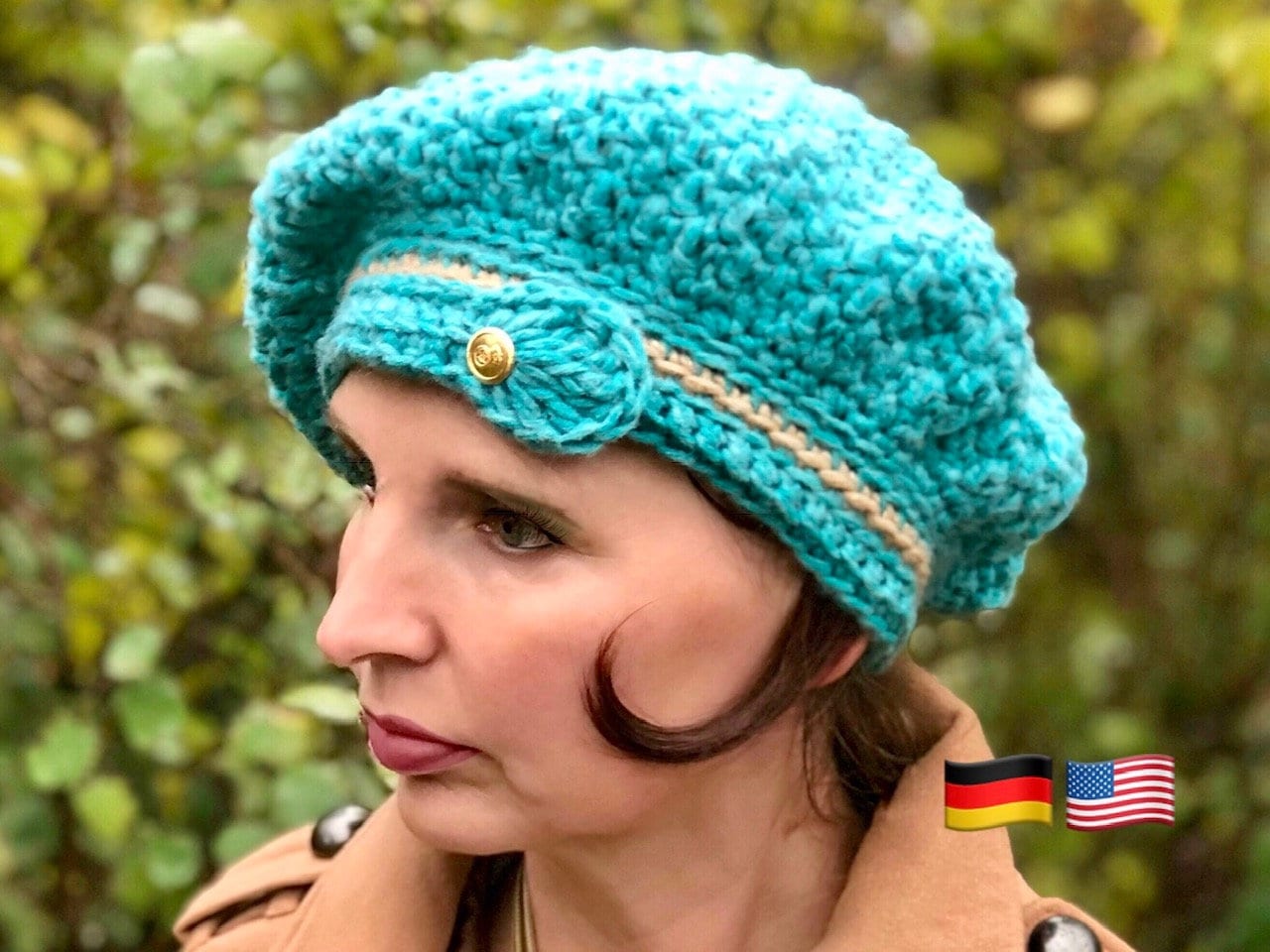 20 Best Free Vintage Crochet Patterns of the 1930s 13 crochet pattern tam o shanter hat Phryne Fisher all sizes