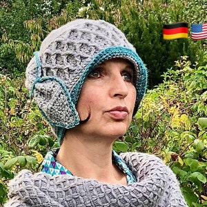 Crochet Pattern Cloche Hat BABYLON BERLIN 2020 Downton Abbey Vintage hat 1920s