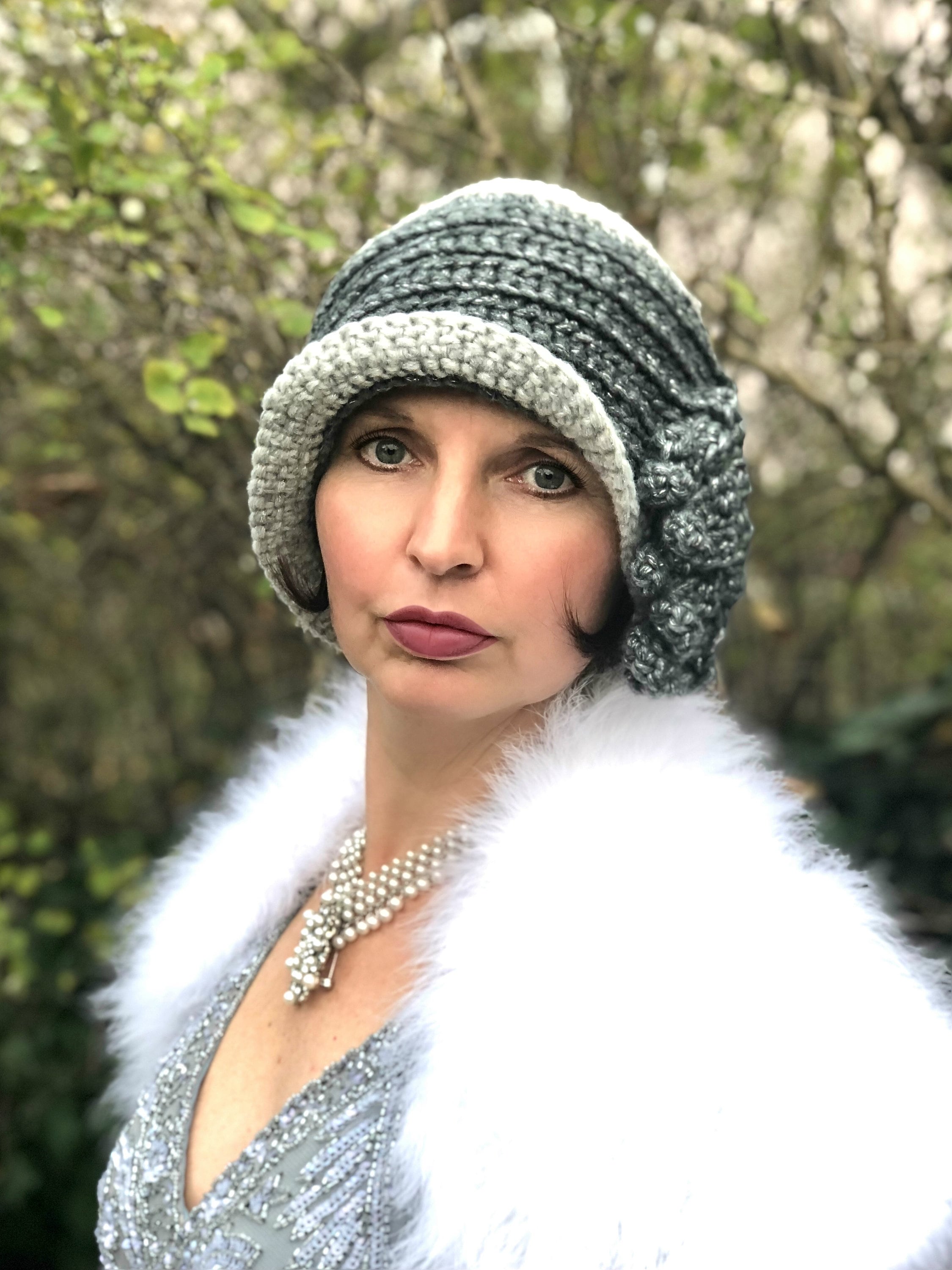 20 Best Free Vintage Crochet Patterns of the 1930s 10 Crochet Cloche Hat Pattern Babylon Berlin de Luxe 1910