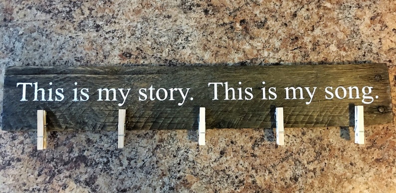 Photo Board Sign with Clips|Customize Sign