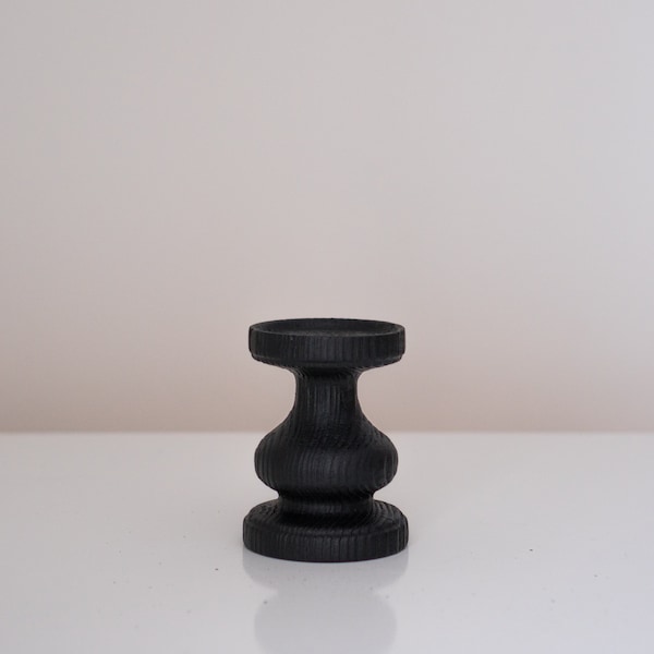 Wood Candle Holder Etsy