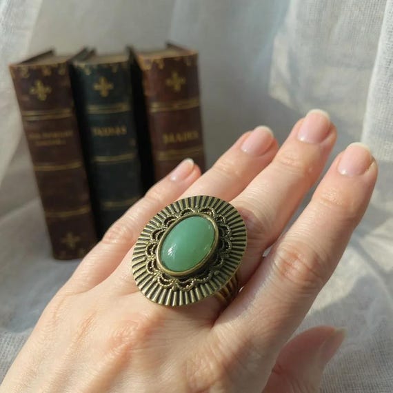 Jan Micheals Statement Ring - image 2