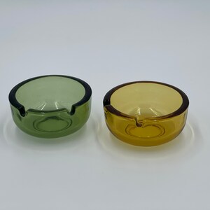 Hazel Atlas 2 Port Glass Ashtray