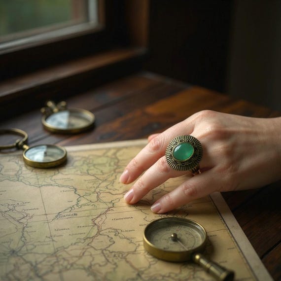 Jan Micheals Statement Ring - image 1