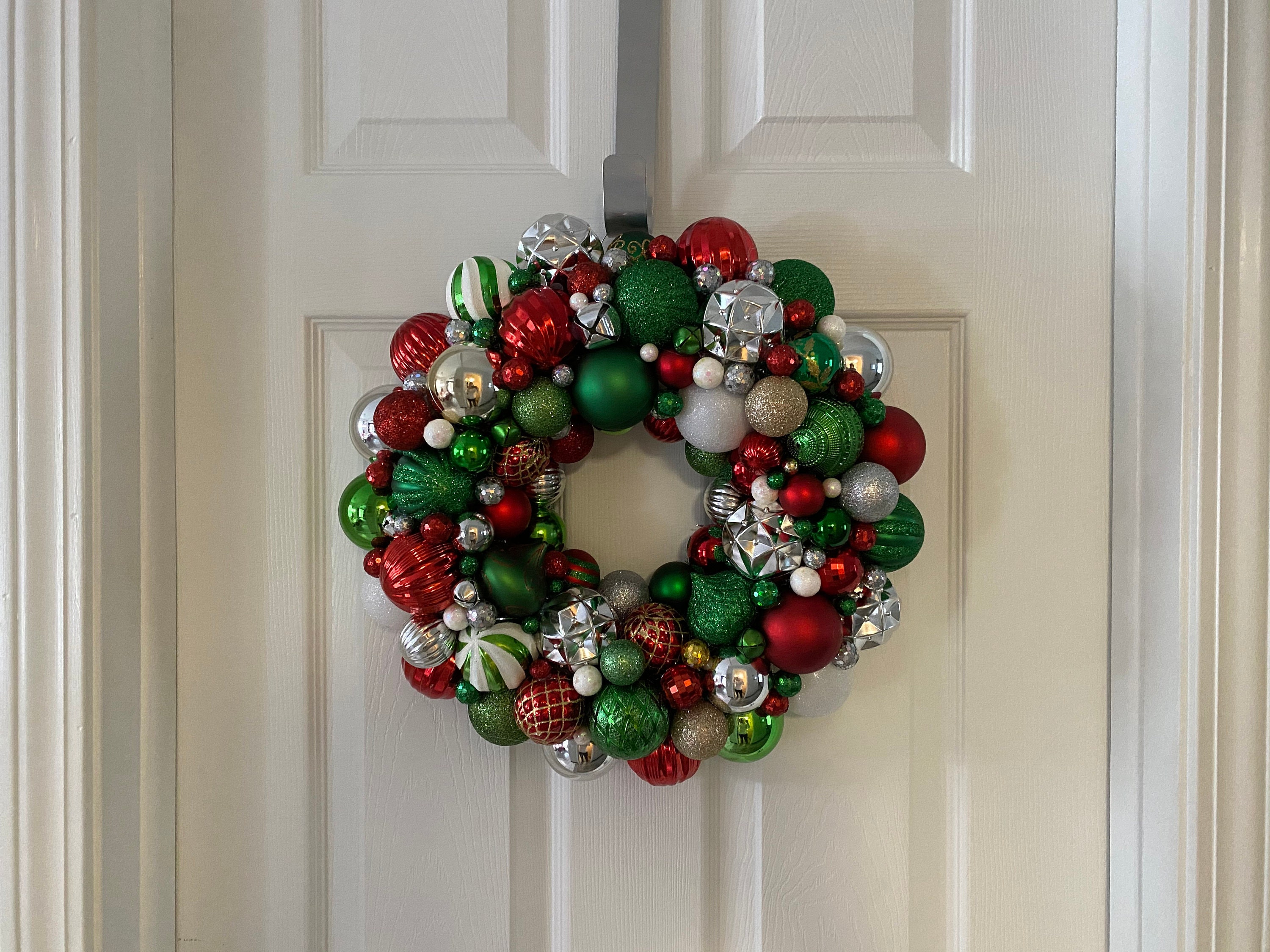 Christmas Bulb Wreath Etsy