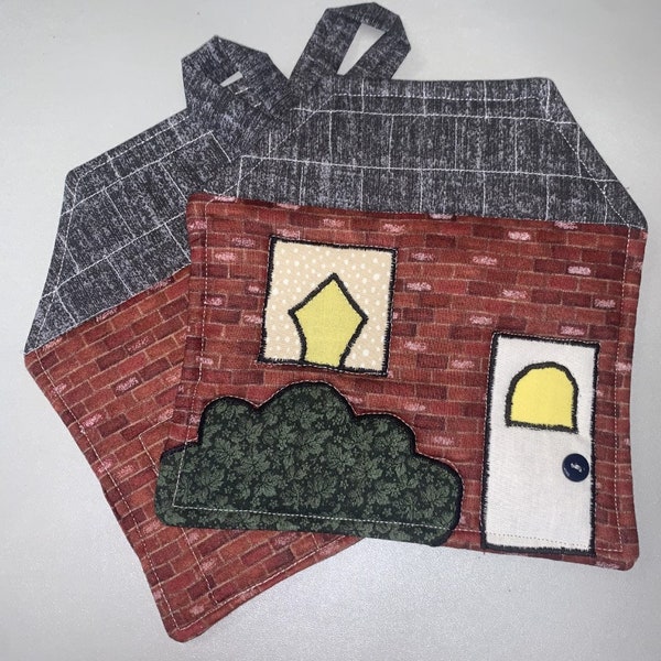 Applique Pot Holder Etsy