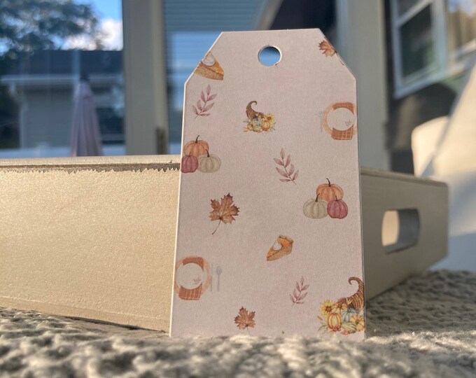 Featured listing image: Thanksgiving Tag | Favor Tag | Fall