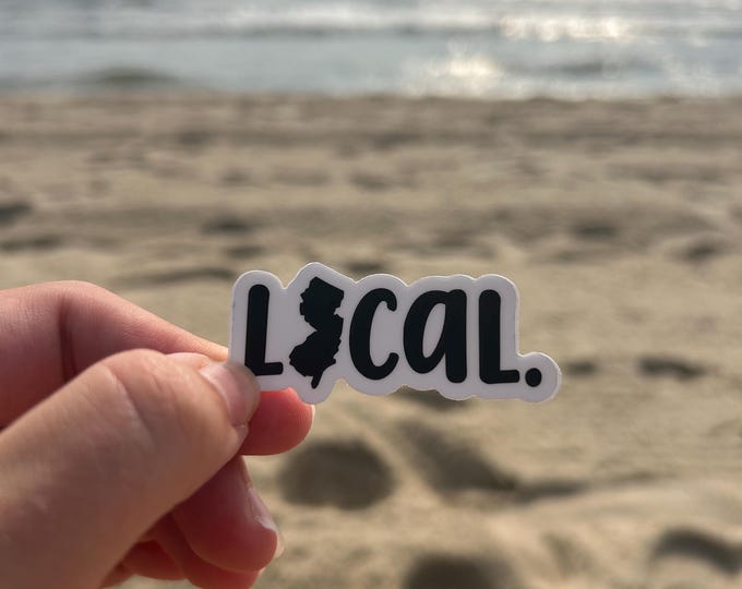 Featured listing image: Sticker | NJ Local | Local | New Jersey