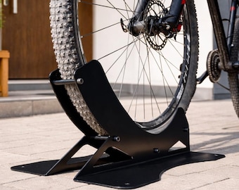 Heavy Duty Steel Bicycle Rack, Powder Coated Floor Stand Holder