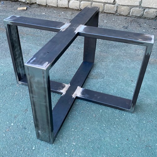 Metal Coffee Table Legs Industrial Style Legs Steel Legs Etsy