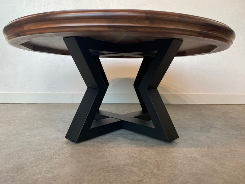 STEEL COFFEE TABLE Base Industrial Style Steel Coffee Table Etsy