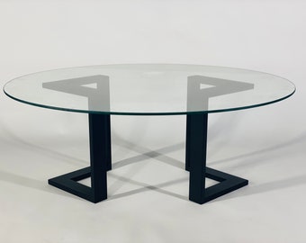 SET von 2 L-Form BENCH / COFFEE Tischbeine, Beine im Industriestil, Beine im Loft-Stil, Beine im minimalistischen Stil, Stahlbeine, Metallbeine, Bankbasis