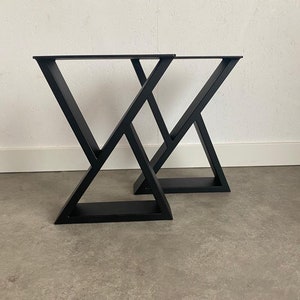 The BEST quality set of 2 COFFEE/ BENCH steel table legs,Industrial style table legs,Steel table legs,Metal table legs, Living room table