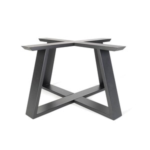 COFFEE table leg for ROUND table top, Industrial style table leg, Steel table leg, Dining table leg, Kitchen table leg/ Round