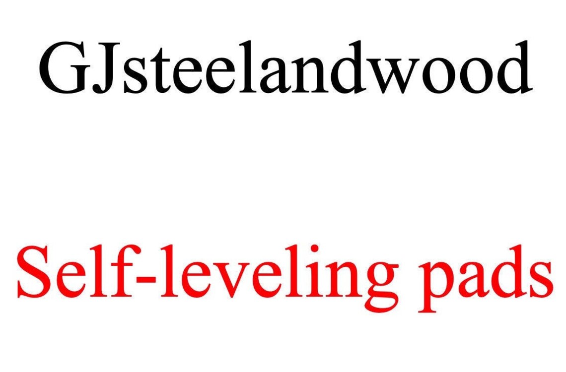 Self levelling Pads For Table Legs Etsy