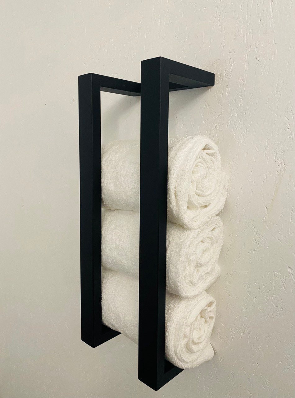 sobre la puerta toallero de mano toallero soporte de toalla de mano soporte  de toalla de baño no perforado, estante de toallas grueso de aluminio
