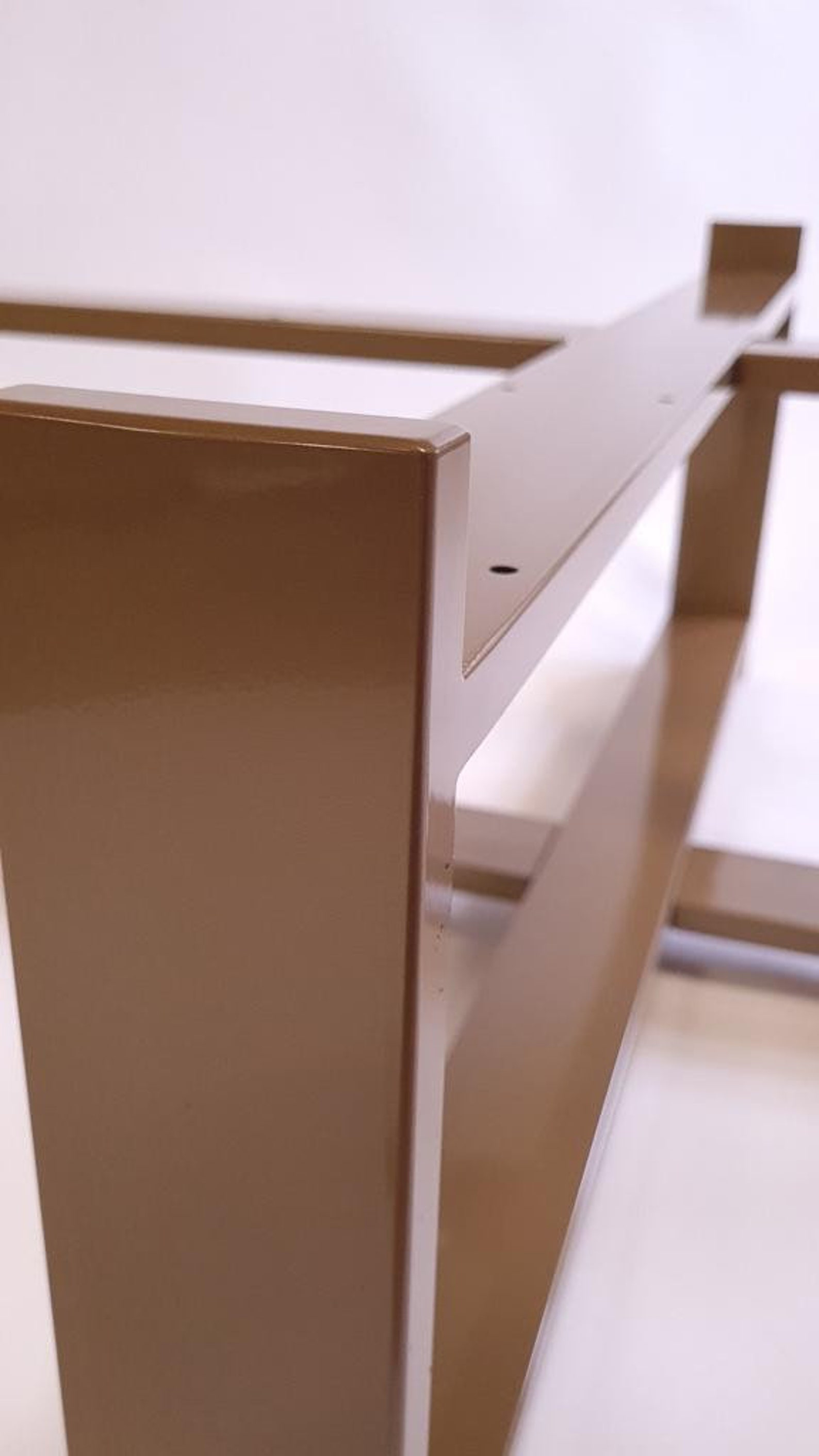 Modern Coffee TABLE Base for ROUND and SQUARE Table Topsteel Etsy