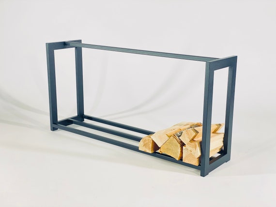 ELEGANT FLAT FIREWOOD Rack Horizontal Firewood Rack Floor Firewood Rack Etsy