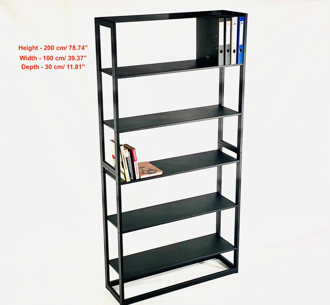 Free Standing METAL SHELVING UNIT for Books/folders/plants/home