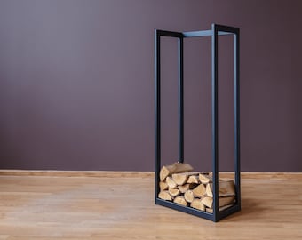 STEEL FIREWOOD RACK, Steel firewood holder