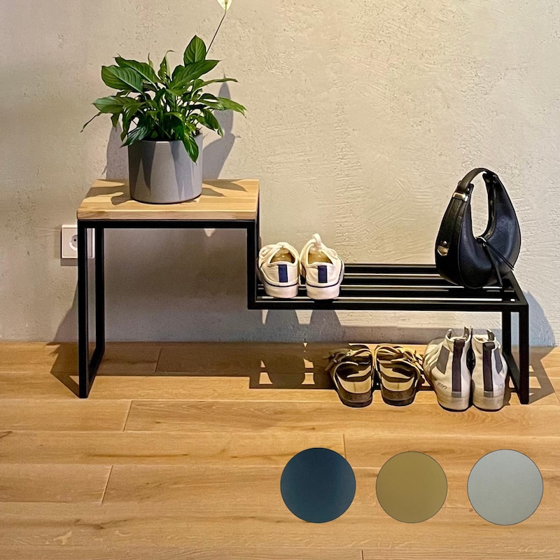 Shoe Stand Small Space Etsy Shoe Stand Small Space Etsy
