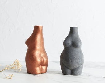 Nude Woman Concrete Sculpture, available in multiple colours