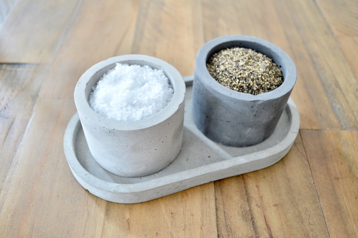 Salt and Pepper Pinch Pot Set Salt and Pepper Pinch Pots Etsy